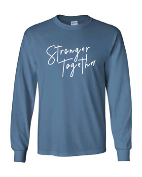 Picture of CFA Blue Ultra Long Sleeve Tee (Stronger Together)