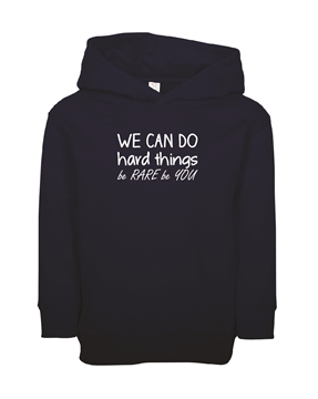 Picture of We Can Toddler Hoodie (Navy Grey)